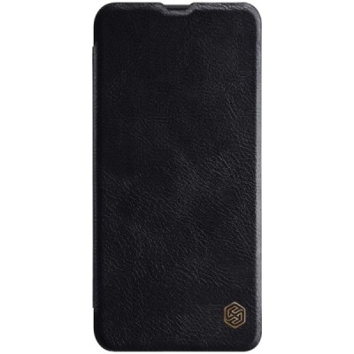 Greznais „Nillkin“ Qin sērijas ādas atvērams melns Samsung Galaxy A50 A505F (A50s A507F, A30s A307F) / Vacins.lv