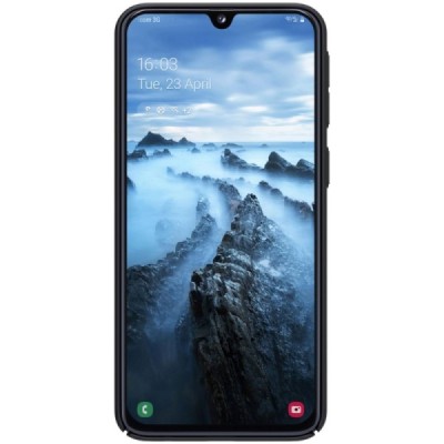 Samsung Galaxy A40 (A405F) Nillkin Frosted Shield черный пластиковый чехол | Vacins.lv