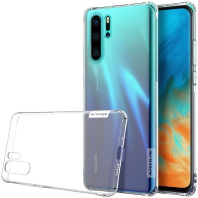 Huawei P30 Pro Nillkin Nature тонкий прозрачный силиконовый чехол (TPU) | Vacins.lv