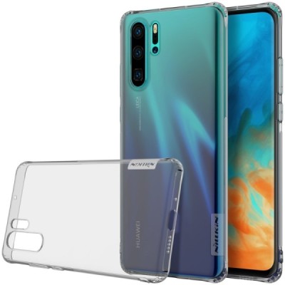 Huawei P30 Pro Nillkin Nature тонкий серый силиконовый чехол (TPU) | Vacins.lv