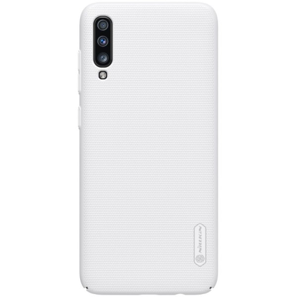 Чехол „Nillkin“ Frosted Shield – белый (Galaxy A70)