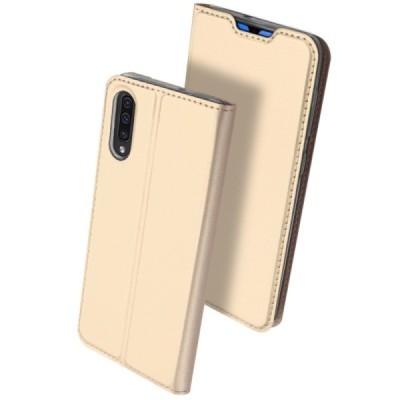 „Dux Ducis“ Skin серии Samsung Galaxy A70 (A705F) золотой кожаный чехол-книжка | Vacins.lv