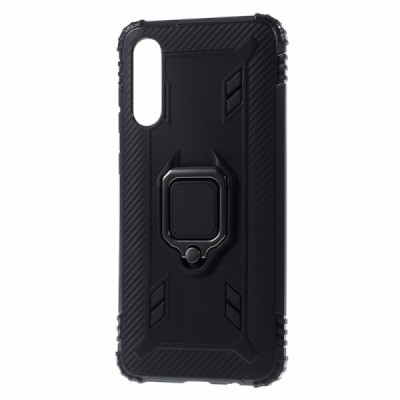 Pastiprinātas aizsardzības melns Samsung Galaxy A70 (A705F) apvalks / Vacins.lv
