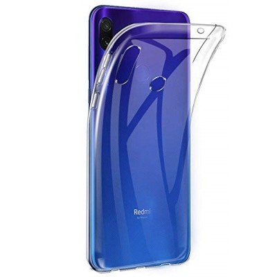 Xiaomi Redmi Note 7 (Redmi Note 7 Pro) самый тонкий в мире чехол из прозрачного твердого силикона TPU | Vacins.lv