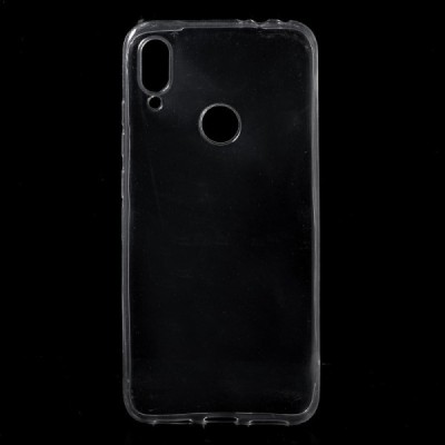 Xiaomi Redmi Note 7 (Redmi Note 7 Pro) самый тонкий в мире чехол из прозрачного твердого силикона TPU | Vacins.lv