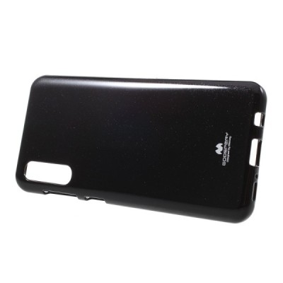 Samsung Galaxy A50 A505F (A50s A507F, A30s A307F) Mercury melns cieta silikona (TPU) apvalks / vacins.lv