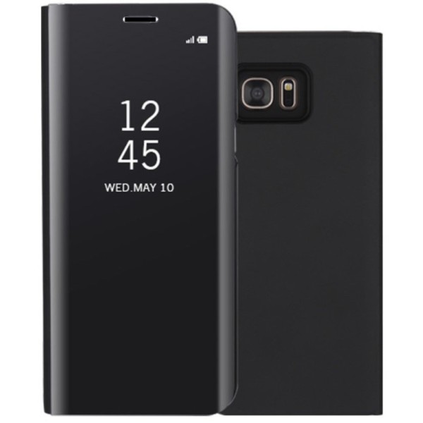 Plastmasas atvērams maciņš - melns (Galaxy S7)