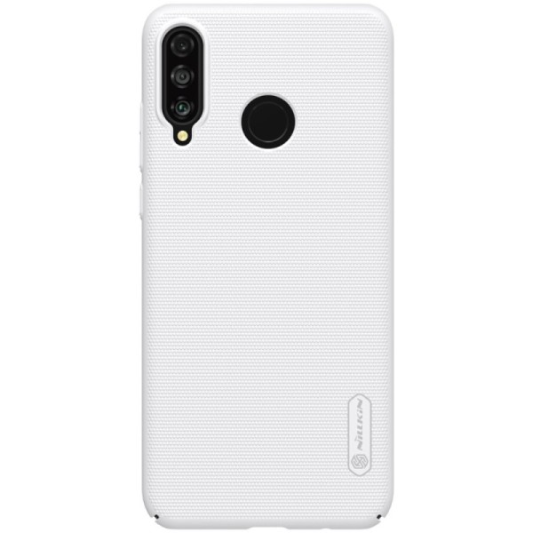 „Nillkin“ Frosted Shield futrālis - balts (P30 Lite)