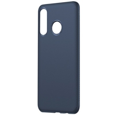 Huawei P30 Lite „Lenuo“ cieta silikona (TPU) zils apvalks / vacins.lv