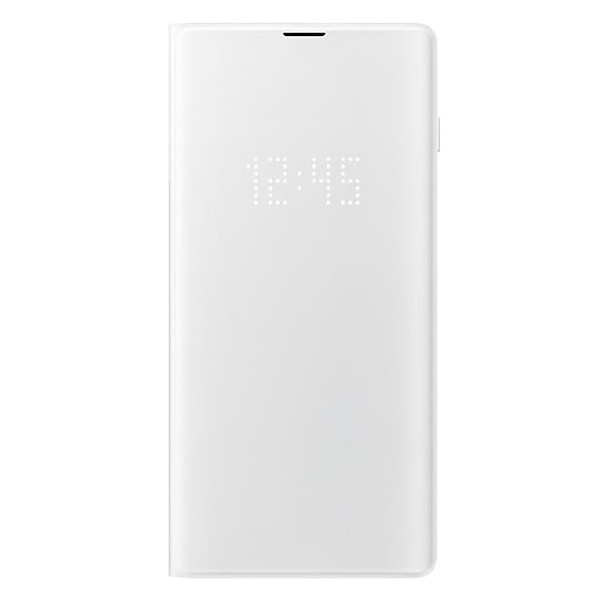 „Samsung“ Smart Led View Cover чехол-книжка – белый (Galaxy S10+)