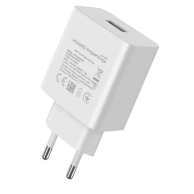 Оригинальное белый зарядное устройство „Huawei“ SuperCharge Max 40W (HW-100400E00) + Type-C USB кабель | Vacins.lv