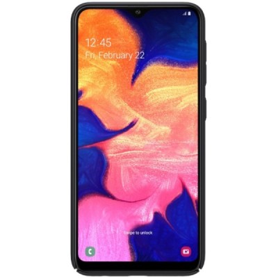 Samsung Galaxy A10 (A105F) Nillkin Frosted Shield черный пластиковый чехол | Vacins.lv