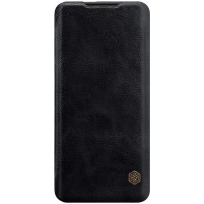 Greznais „Nillkin“ Qin sērijas ādas atvērams melns OnePlus 7 Pro maciņš (maks) / Vacins.lv