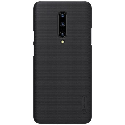 Nillkin Frosted Shield OnePlus 7 Pro черный пластиковый чехол | Vacins.lv