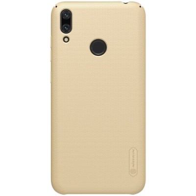 Huawei Y7 2019 (Y7 Prime 2019) Nillkin Frosted Shield золотой пластиковый чехол | Vacins.lv