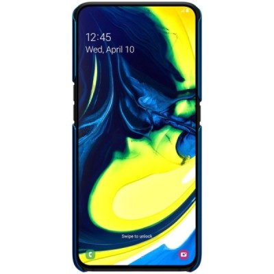 Samsung Galaxy A80 (A805F) Nillkin Frosted Shield синий пластиковый чехол | Vacins.lv