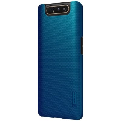 Samsung Galaxy A80 (A805F) Nillkin Frosted Shield синий пластиковый чехол | Vacins.lv