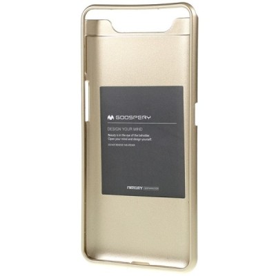 Samsung Galaxy A80 (A805F) Mercury твердый силиконовый чехол (TPU) - золотой | Vacins.lv