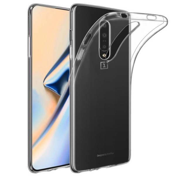 Твердый силиконовый чехол (TPU) – прозрачный (OnePlus 7 Pro)