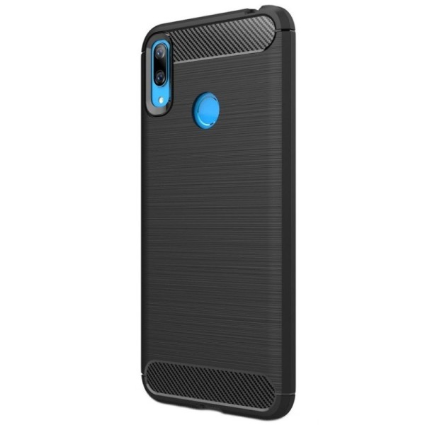 „Carbon“ cieta silikona (TPU) apvalks - melns (Y7 2019)