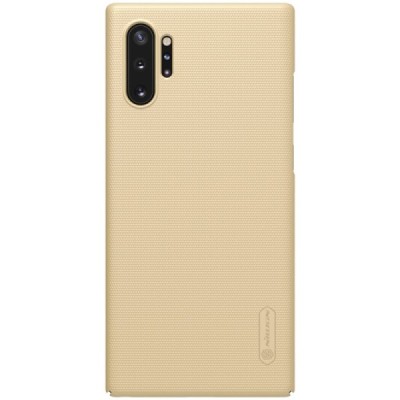 Samsung Galaxy Note 10+ (N975F) Nillkin Frosted Shield zelta plastmasas futrālis / Vacins.lv