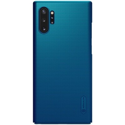 Samsung Galaxy Note 10+ (N975F) Nillkin Frosted Shield zils plastmasas futrālis / Vacins.lv