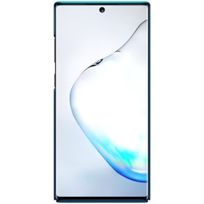 Samsung Galaxy Note 10+ (N975F) Nillkin Frosted Shield zils plastmasas futrālis / Vacins.lv