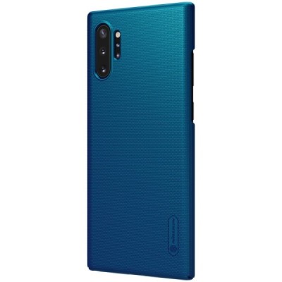 Samsung Galaxy Note 10+ (N975F) Nillkin Frosted Shield zils plastmasas futrālis / Vacins.lv