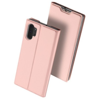 „Dux Ducis“ Skin серии Samsung Galaxy Note 10+ (N975F) розовый кожаный чехол-книжка | Vacins.lv
