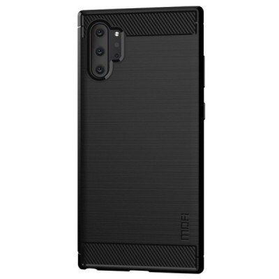 Samsung Galaxy Note 10+ (N975F) „Mofi“ твердый силиконовый чехол (TPU) - прозрачный | Vacins.lv