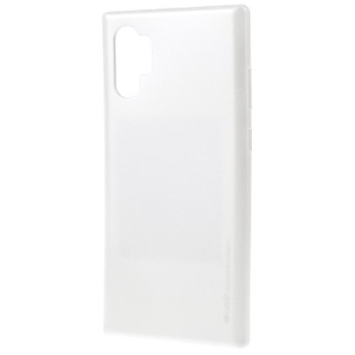 Samsung Galaxy Note 10+ (N975F) Mercury balts cieta silikona (TPU) apvalks / vacins.lv