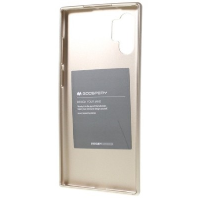 Samsung Galaxy Note 10+ (N975F) Mercury твердый силиконовый чехол (TPU) - золотой | Vacins.lv