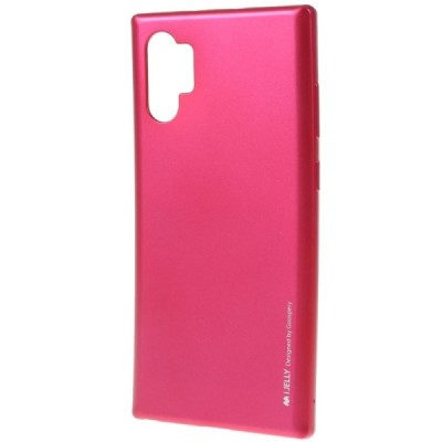 Samsung Galaxy Note 10+ (N975F) Mercury tumši rozs cieta silikona (TPU) apvalks / vacins.lv