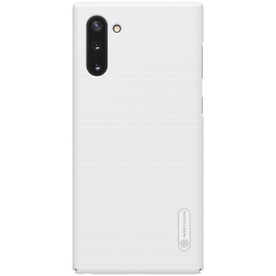 Nillkin Frosted Shield Samsung Galaxy Note 10 (N970F) белый пластиковый чехол | Vacins.lv