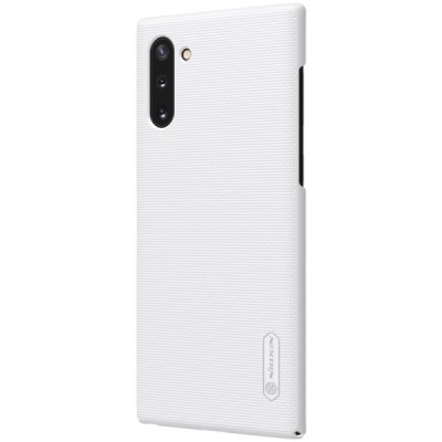 Nillkin Frosted Shield Samsung Galaxy Note 10 (N970F) белый пластиковый чехол | Vacins.lv