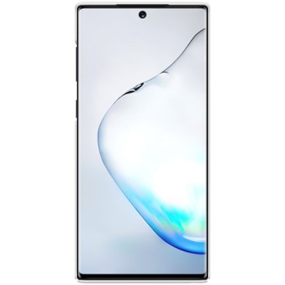 Nillkin Frosted Shield Samsung Galaxy Note 10 (N970F) белый пластиковый чехол | Vacins.lv