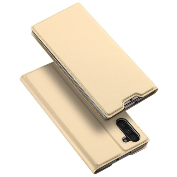 „Dux Ducis“ Skin atvērams maciņš - zelta (Galaxy Note 10)