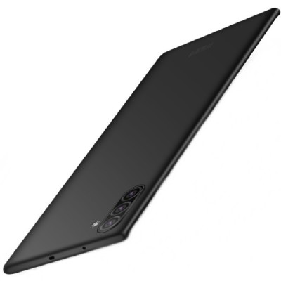 Samsung Galaxy Note 10 (N970F) „Mofi“ Shield melns plastmasas apvalks / vacins.lv
