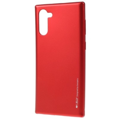 Samsung Galaxy Note 10 (N970F) Mercury твердый силиконовый чехол (TPU) - красный | Vacins.lv