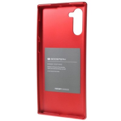 Samsung Galaxy Note 10 (N970F) Mercury твердый силиконовый чехол (TPU) - красный | Vacins.lv
