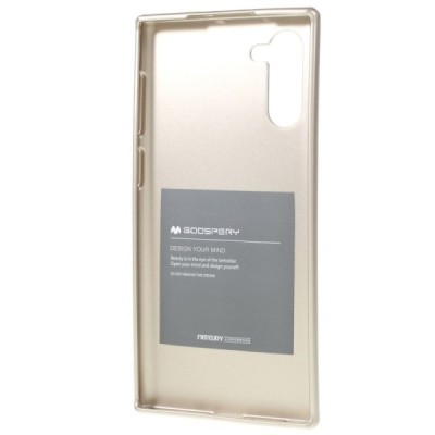 Samsung Galaxy Note 10 (N970F) Mercury твердый силиконовый чехол (TPU) - золотой | Vacins.lv
