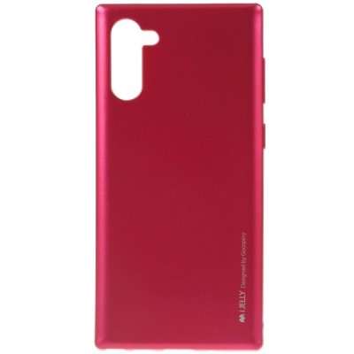 Samsung Galaxy Note 10 (N970F) Mercury твердый силиконовый чехол (TPU) - тёмно-розовый | Vacins.lv
