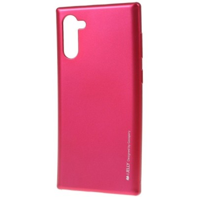 Samsung Galaxy Note 10 (N970F) Mercury твердый силиконовый чехол (TPU) - тёмно-розовый | Vacins.lv