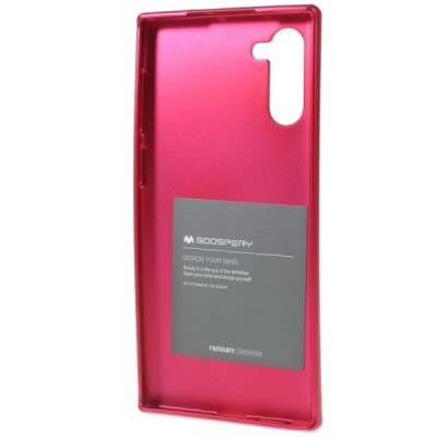Samsung Galaxy Note 10 (N970F) Mercury твердый силиконовый чехол (TPU) - тёмно-розовый | Vacins.lv