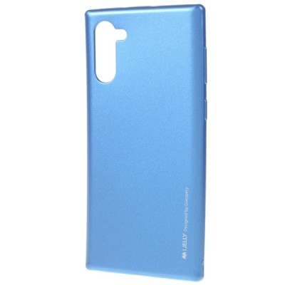 Samsung Galaxy Note 10 (N970F) Mercury твердый силиконовый чехол (TPU) - синий | Vacins.lv