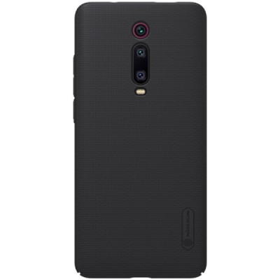 Xiaomi Mi 9T (Mi 9T Pro) Nillkin Frosted Shield melns plastmasas apvalks | vacins.lv