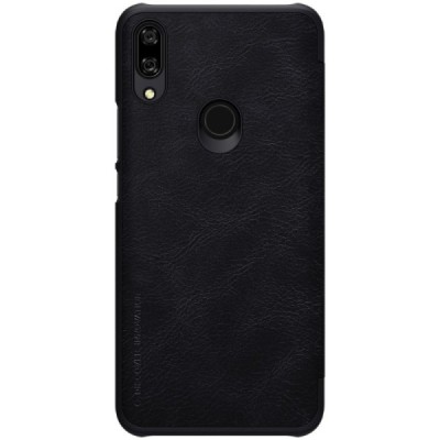 Greznais „Nillkin“ Qin sērijas ādas atvērams melns Huawei P Smart Z maciņš (maks) / Vacins.lv
