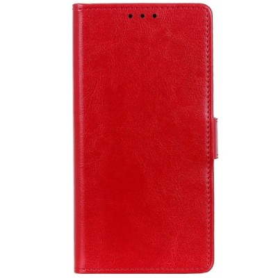 Samsung Galaxy Note 10 (N970F) открываемый красный кожаный чехол - книжка | Vacins.lv