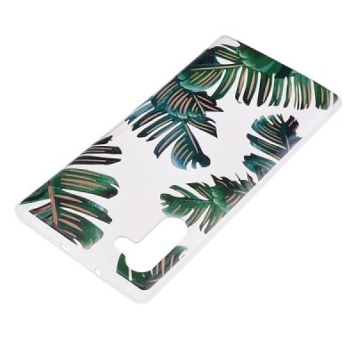 Samsung Galaxy Note 10 (N970F) „Leaves“ cieta silikona (TPU) dzidrs apvalks / vacins.lv