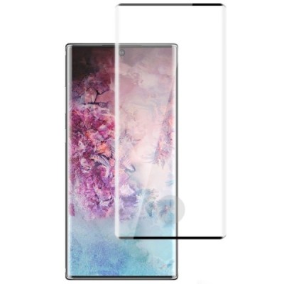 Samsung Galaxy Note 10+ (N975F) Mocolo Tempered Glass melns ekrāna aizsargstikls / Vacins.lv